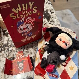 Why So Serious HaciPupu  Doll - Black and Red